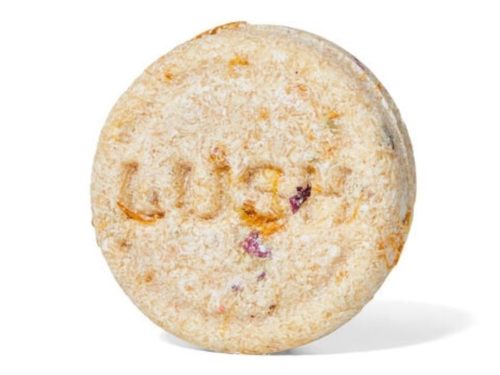 Lush Soak and Float shampoo bar