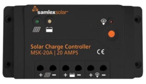 A typical 20A charge controller