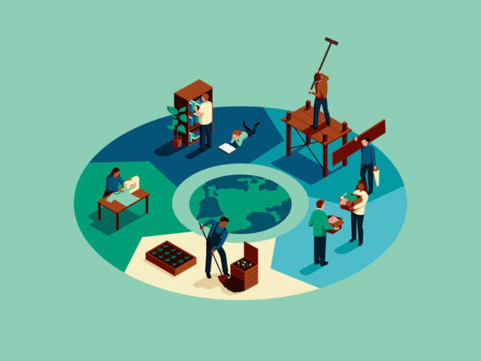 illustration demonstrating how circularity works