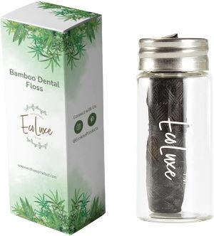 Ecoluxe bamboo fiber dental floss