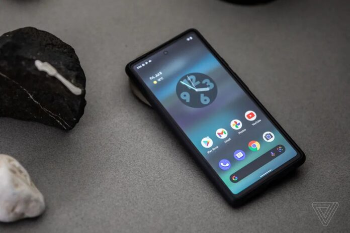 A Pixel 6A.