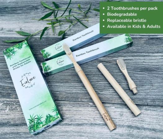 Ecoluxe bamboo toothbrush