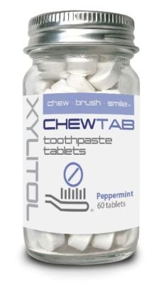Chew Tab toothpaste tablets
