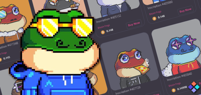 Bitcoin Frogs' NFT Sales Leaped to Top Spot