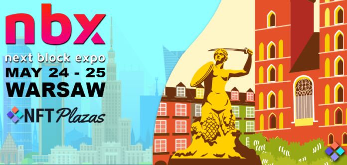 Next Block Expo (NBX), Warsaw Partners with NFT Plazas