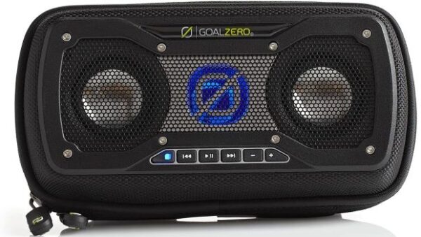Goal Zero solar-charged speaker
