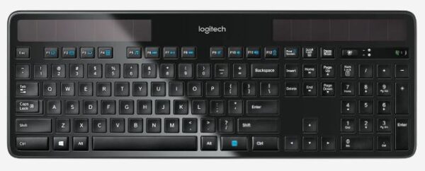 Logitech wireless solar keyboard