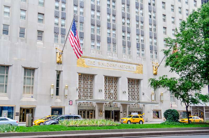 The Waldorf Astoria Hotel New York City