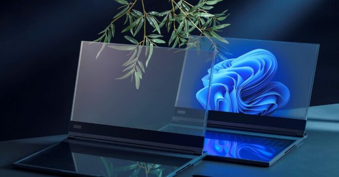 Lenovo’s transparent laptop concept resurfaces in new leak