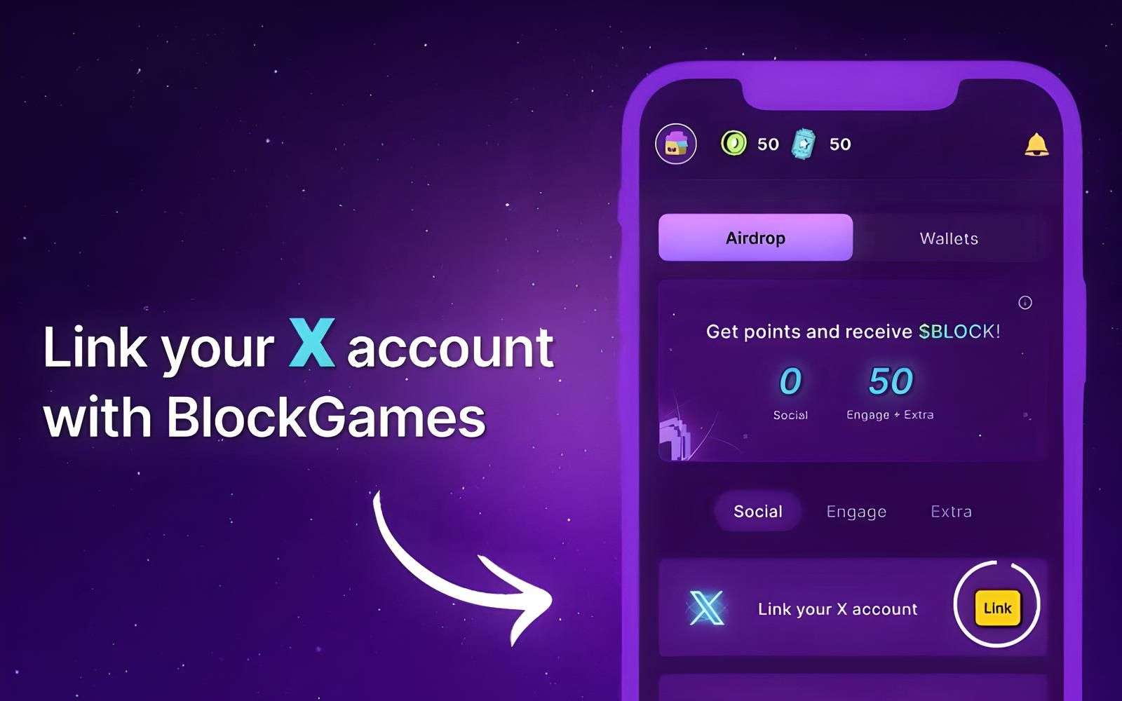 blockgames token airdrop