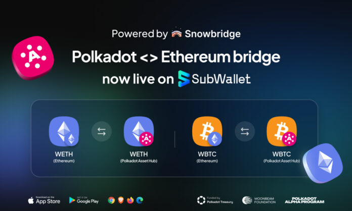 SubWallet Integrates Polkadot Bridges and Swaps with Easy UX – Blockchain News, Opinion, TV and Jobs