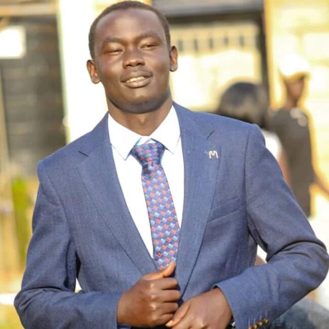 Man in suit and tie