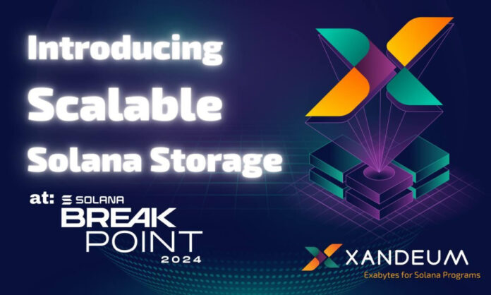 Xandeum to Unveil Solana Scaling Solution, XAND Token Launch and Liquid Staking at Breakpoint 2024 – Blockchain News, Opinion, TV and Jobs