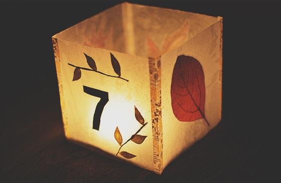 leaf luminary