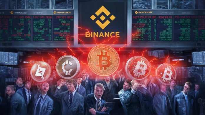 Binance Delisting Sparks 40% Drop In Five Crypto Tokens