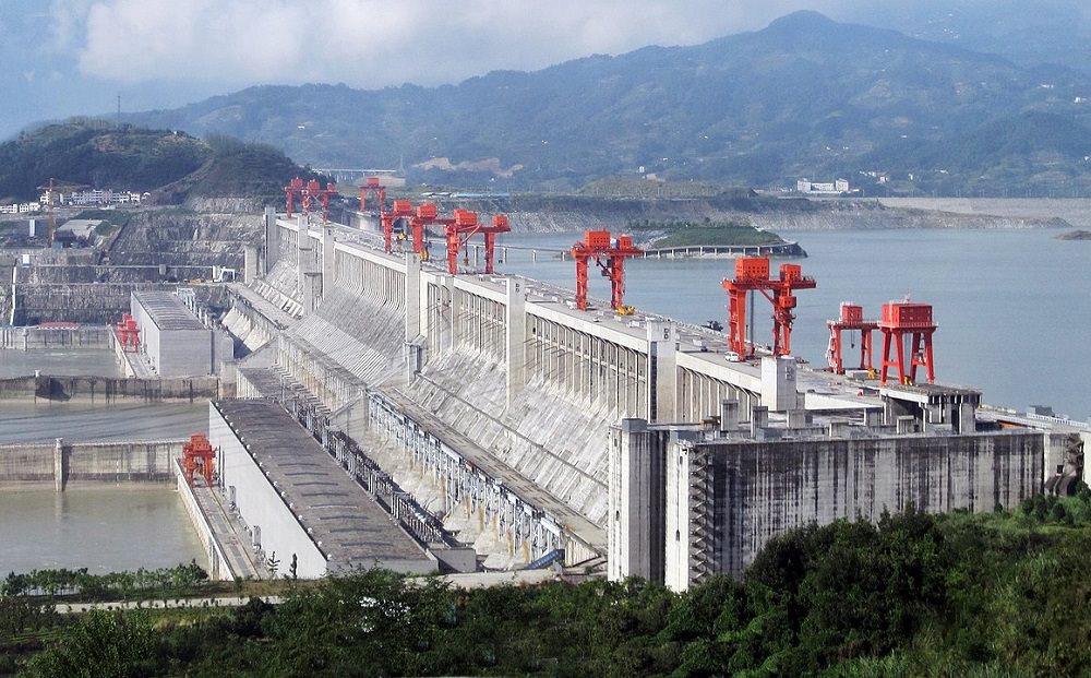 Three Gorges hydroelectric dam in China