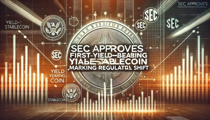 SEC Approves First Yield-Bearing Stablecoin, Marking Regulatory Shift
