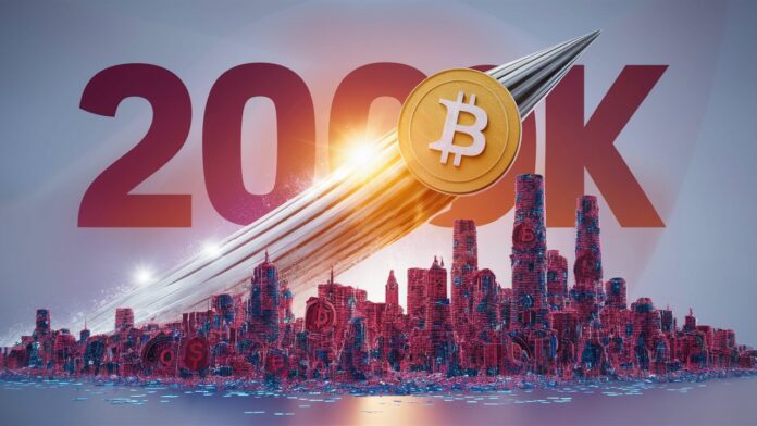 Bitcoin Climbs, Eyes $200K Amid Strong Market Recovery