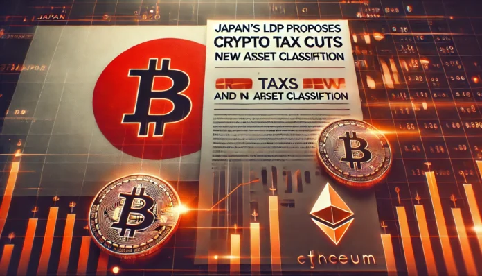 Japan’s LDP Proposes Crypto Tax Cuts and New Asset Classification